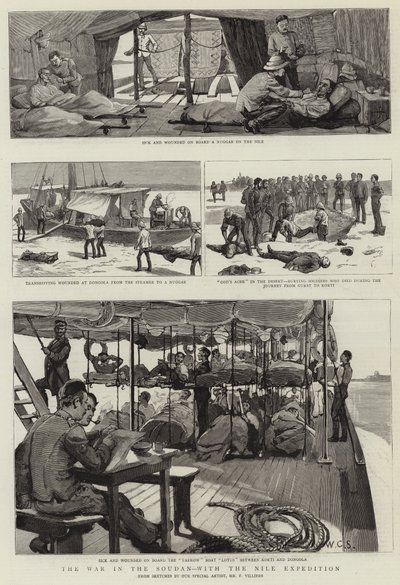 The War in the Soudan, with the Nile Expedition by Frederic Villiers